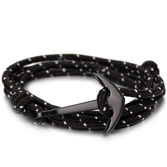 Multi-layer Stainless Steel Anchor Bracelet