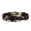 Vintage Genuine Leather Mid-Knot Bronze Bracelet - Zodeys