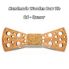 Cheddar Cheese Handmade Wooden Bow Tie - Zodeys