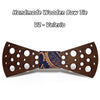 Cheddar Cheese Handmade Wooden Bow Tie - Zodeys