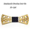 Cheddar Cheese Handmade Wooden Bow Tie - Zodeys