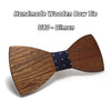 Corbatas Wooden Butterfly Bow Tie - Zodeys