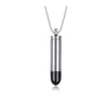 Silver Bullet Pendant Necklace