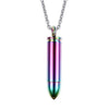 Silver Bullet Pendant Necklace
