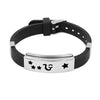 Geometric Zodiac Sign Silicone Bracelets - Zodeys