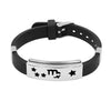 Geometric Zodiac Sign Silicone Bracelets - Zodeys