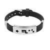 Geometric Zodiac Sign Silicone Bracelets - Zodeys