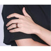Tungsten Carbide Wood Inlay Ring - Zodeys