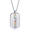 Copy of "Equality" Dog Tag Pendant Necklace Wholesale - Zodeys