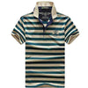 Men's Striped Fitted Polo Shirt - Zodeys