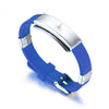 Masonic Silicone & Stainless Steel Bracelet - Zodeys