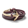 Anchor Leather Rope Bracelets - Zodeys