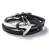 Anchor Leather Rope Bracelets - Zodeys