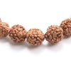Rudraksha Beads Six Words Mantra Charm Bracelet