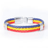 Unisex Germany Flag Leather Bracelet - Zodeys