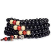 Natural Sandalwood Buddhist Wood Prayer Bracelet