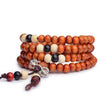 Natural Sandalwood Buddhist Wood Prayer Bracelet