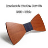 Wooden Bow-knot Business Bow Tie - Zodeys