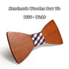 Wooden Bow-knot Business Bow Tie - Zodeys