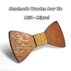 Wooden Bow-knot Business Bow Tie - Zodeys