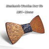 Wooden Bow-knot Business Bow Tie - Zodeys