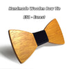 Wooden Bow-knot Business Bow Tie - Zodeys