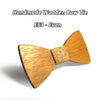 Wooden Bow-knot Business Bow Tie - Zodeys