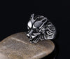 Classic Wolf Head Ring - Zodeys