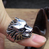 Classic Wolf Head Ring - Zodeys
