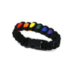Rainbow Pride Paracord Survival Bracelet
