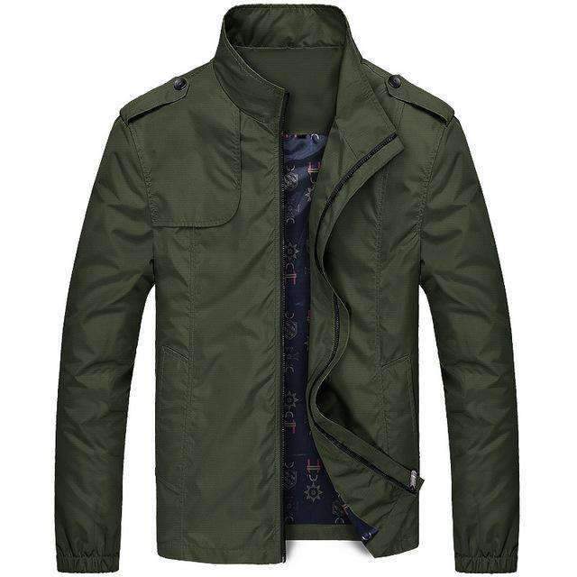 Men's Spring Thin Solid Jacket - Zodeys