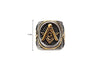 Men's Gold Templar Masonic Ring - Zodeys