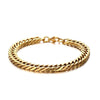 Men's Kingpin Cut Gold Chain Bracelet - Zodeys