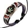 Amsterdam Damn Indica Leather Bracelet - Zodeys