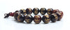 Engraved Sanskrit Rosewood Buddhist Prayer Beads Bracelet - Zodeys