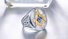 Gold Signet 316L Steel Masonic Ring - Zodeys