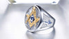 Gold Signet 316L Steel Masonic Ring - Zodeys