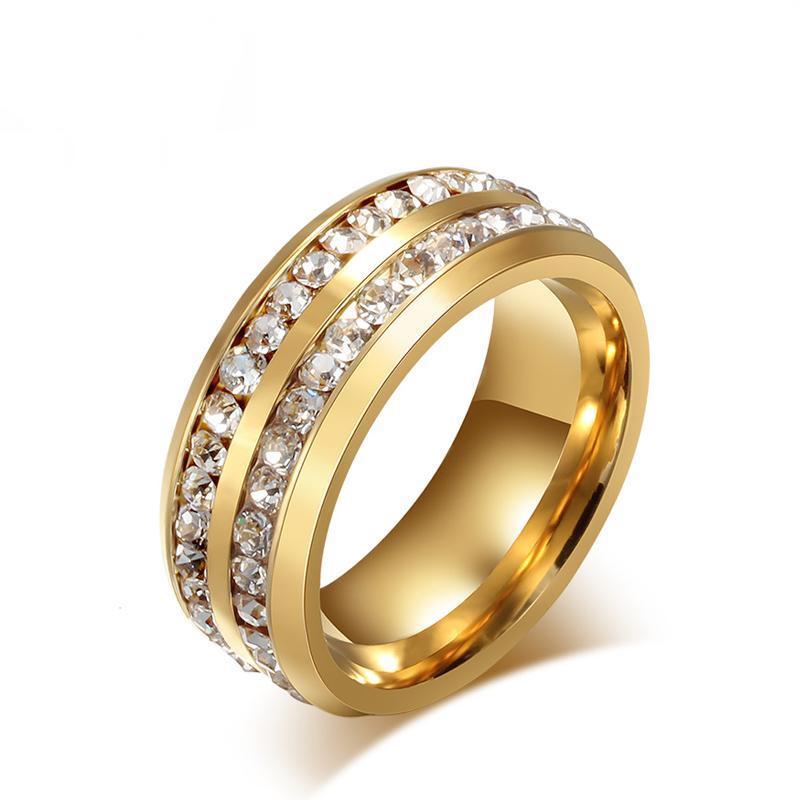 Crystal Roads Gold Ring - Zodeys