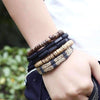 Coconut Leather Stacked Bracelet - Zodeys