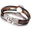 Nubuck Leather Constellation Bracelet
