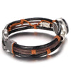 Nubuck Leather Constellation Bracelet