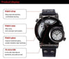 Top Gun Luxury Leather Strap Watch - Zodeys