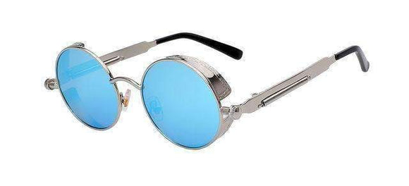 Retro Steampunk Round Sunglasses