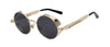 Retro Steampunk Round Sunglasses