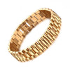 Men's Box Chain Gold Link Bracelet - Zodeys