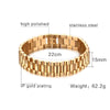 Men's Box Chain Gold Link Bracelet - Zodeys