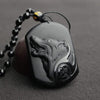 La Luna Sangre Obsidian Werewolf Necklace - Zodeys
