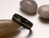 Dome Polished Gold Ark Stainless Steel Ring - Zodeys