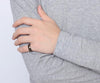 Dome Polished Gold Ark Stainless Steel Ring - Zodeys