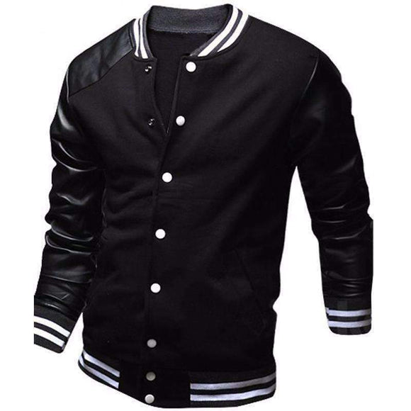 College Varsity Leather Jacket - Zodeys